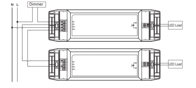 Conducteur constant obscurcissement de rebord principal et arrière de 40w12Vdc de Dimmable LED de triac de tension de ML40V-T