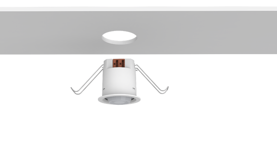 35mm cut-out KNX Passive infrared presence detector PIR motion & daylight sensor