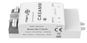 Capteur à micro-ondes réseau DALI2 Casambi, adapté à la lumière du plafond