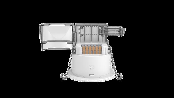 Easy use series dual channel output flush-mounted PIR Occupancy Switches Occupancy detectors and motion detectors
