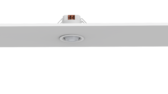 35mm cut-out KNX Passive infrared presence detector PIR motion & daylight sensor